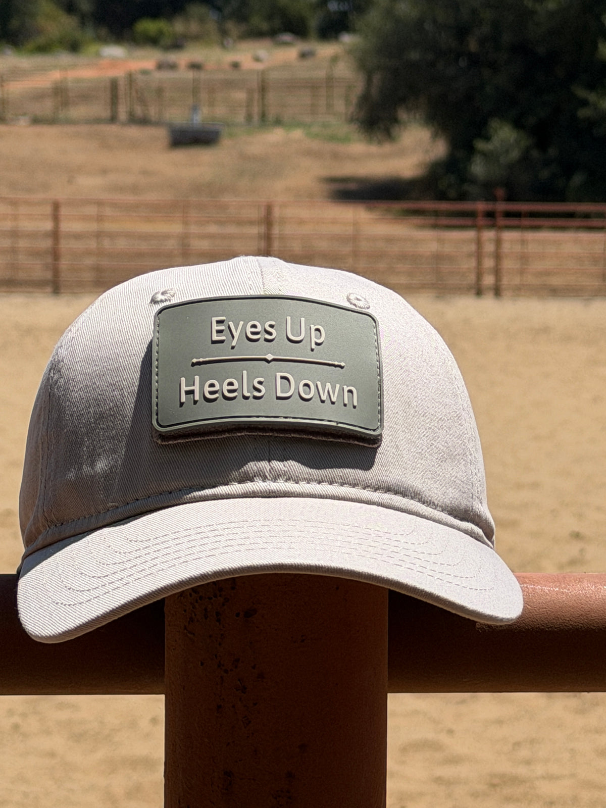 Eyes Up Heels Down Patch