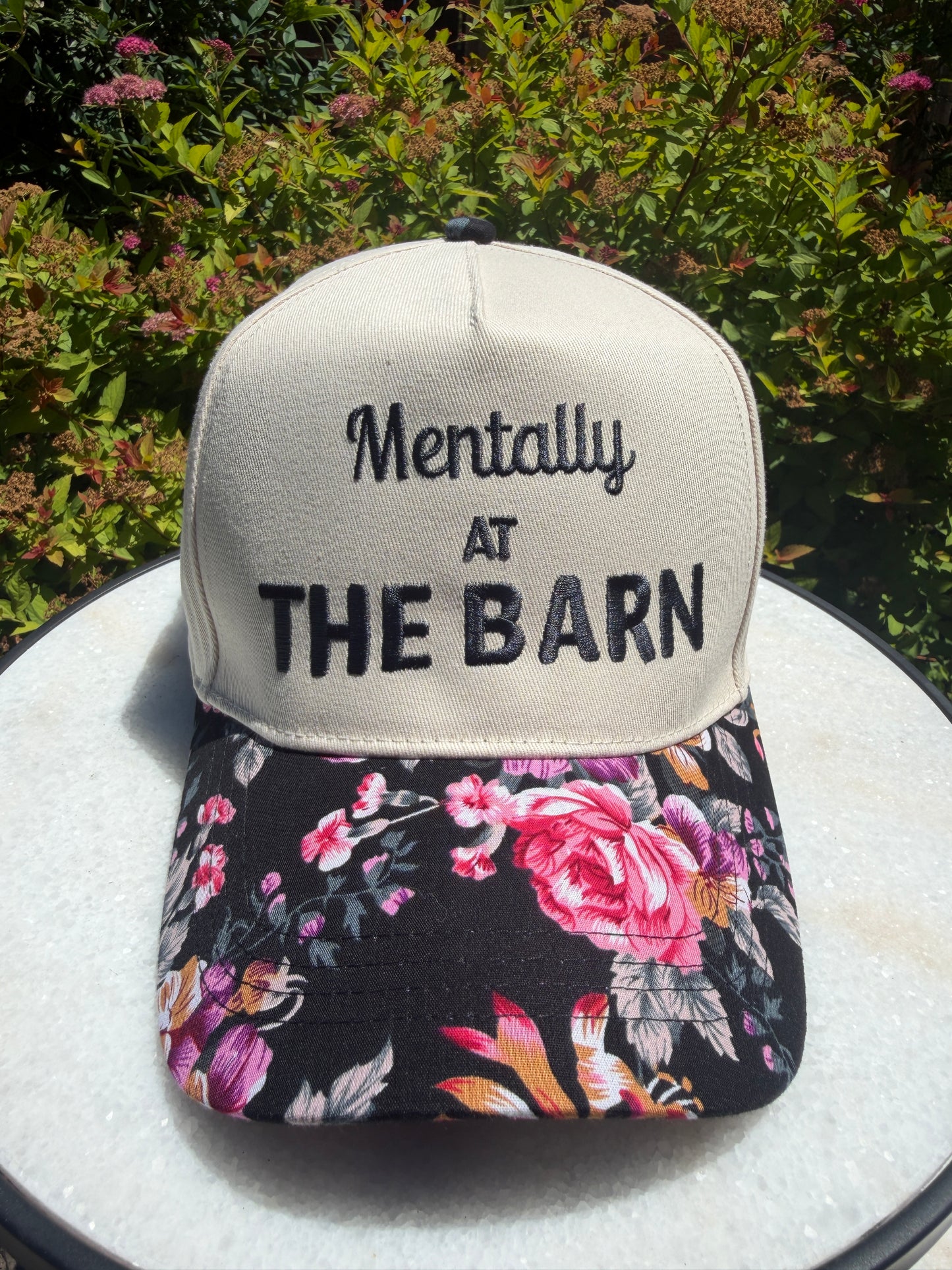 Mentally at the Barn Trucker Hat