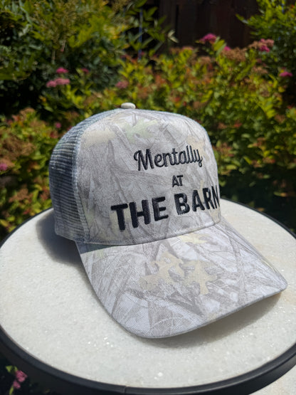 Mentally at the Barn Trucker Hat
