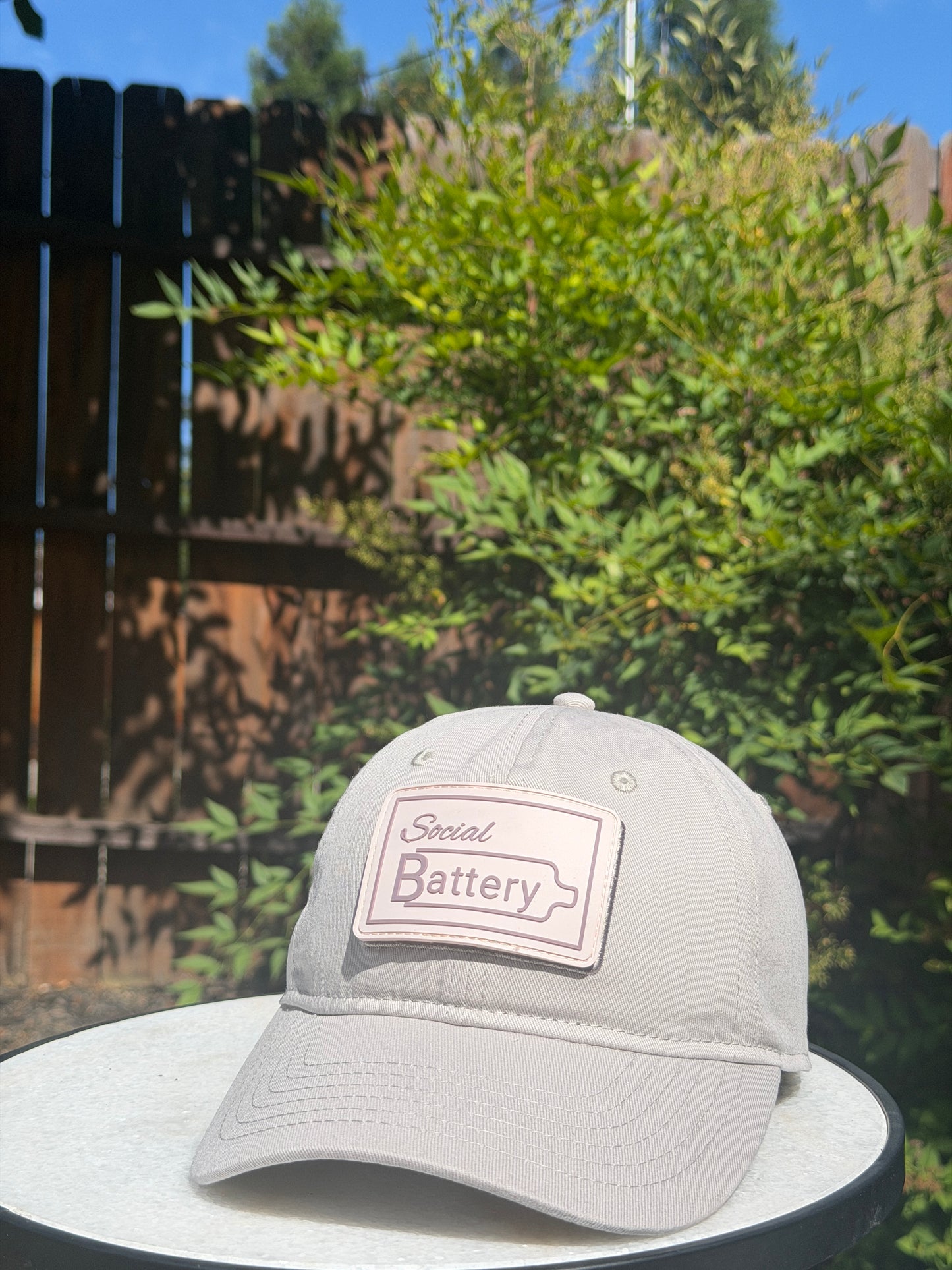 Social Battery (Hat + Patch)