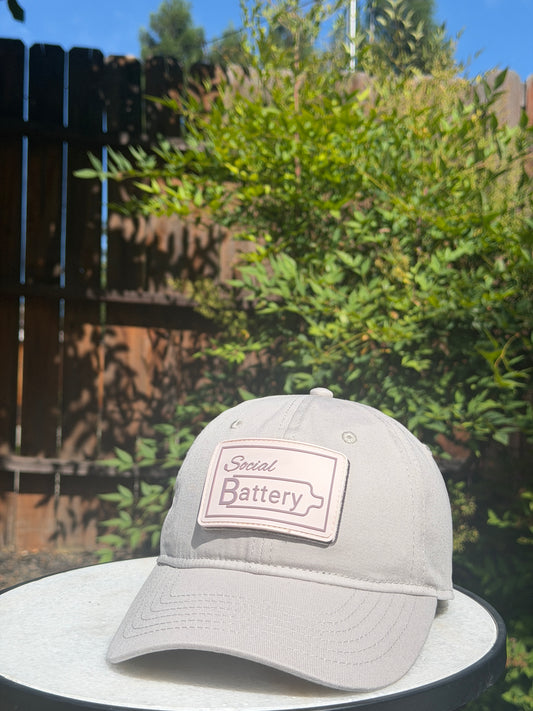 Social Battery (Hat + Patch)