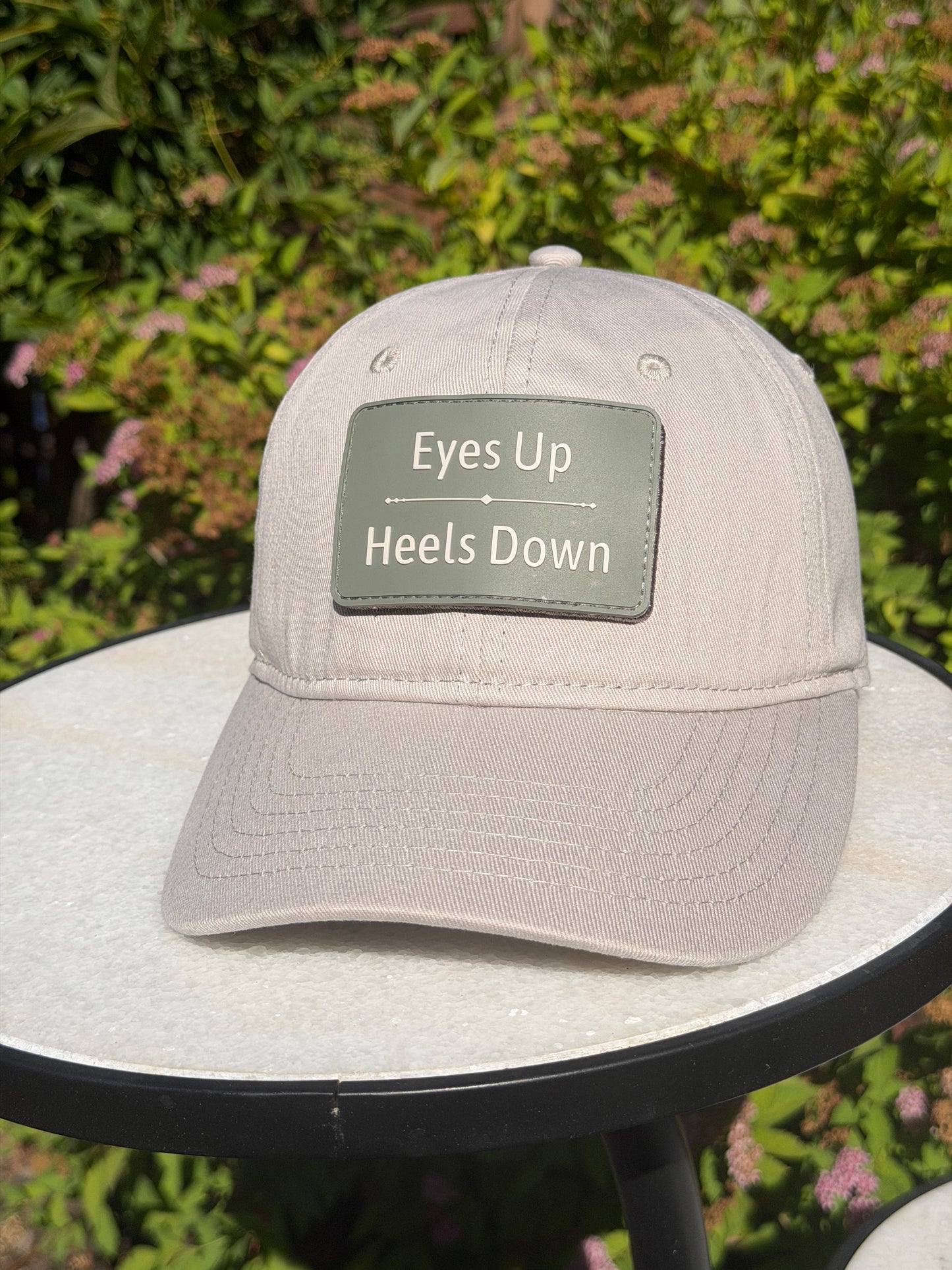 Eyes up Heels Down (Hat + Patch)
