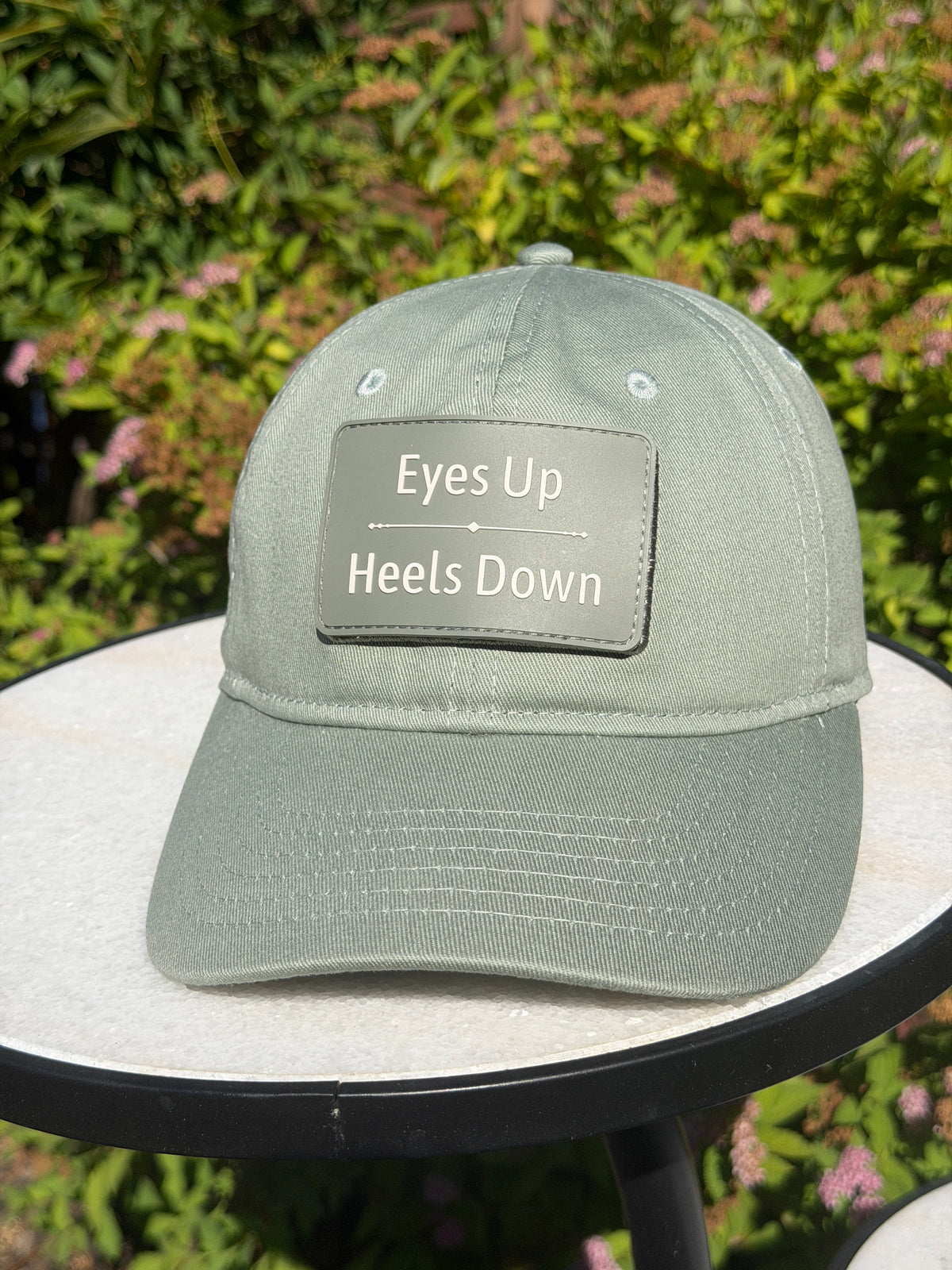 Eyes up Heels Down (Hat + Patch)