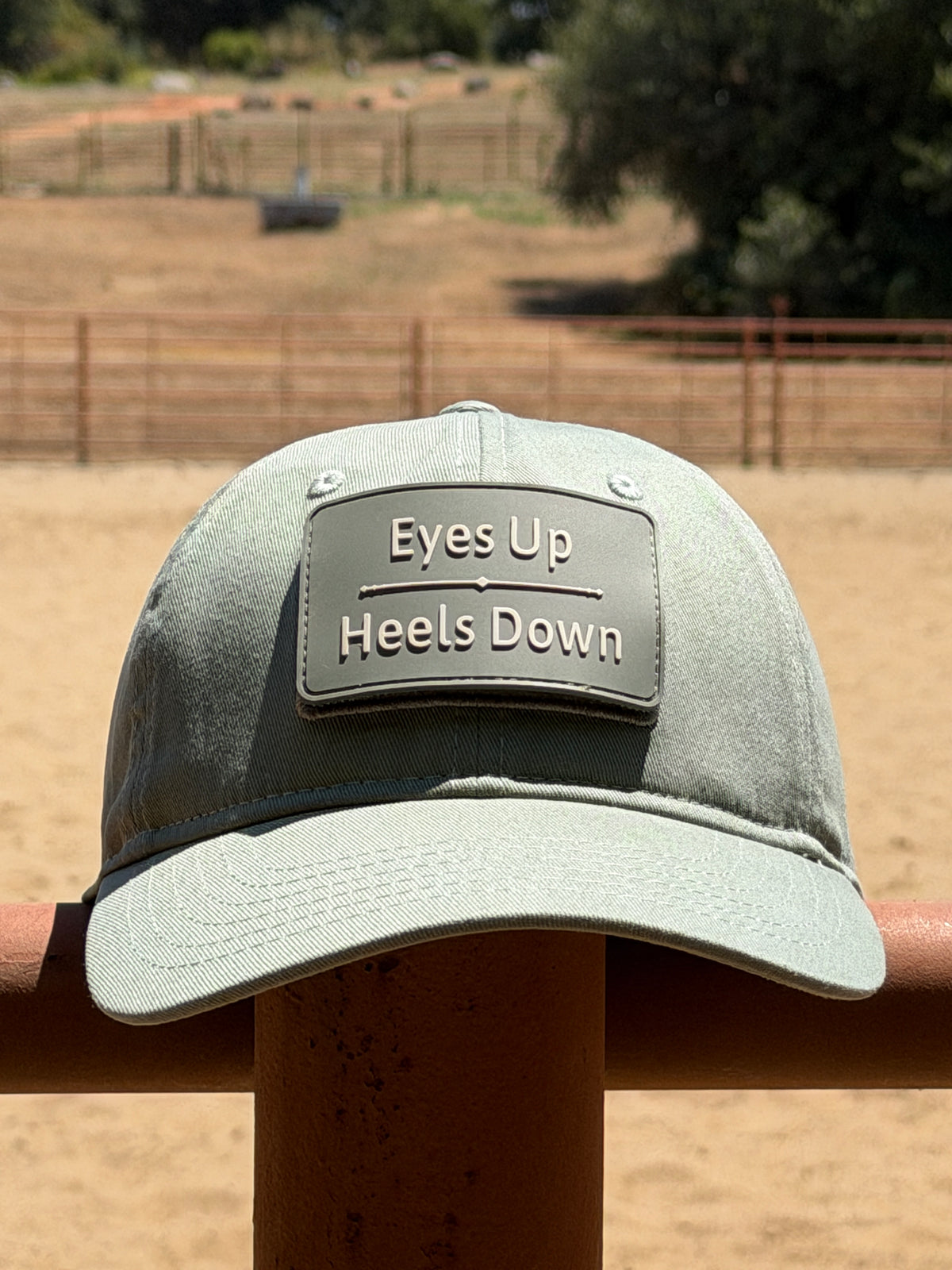Eyes Up Heels Down Patch