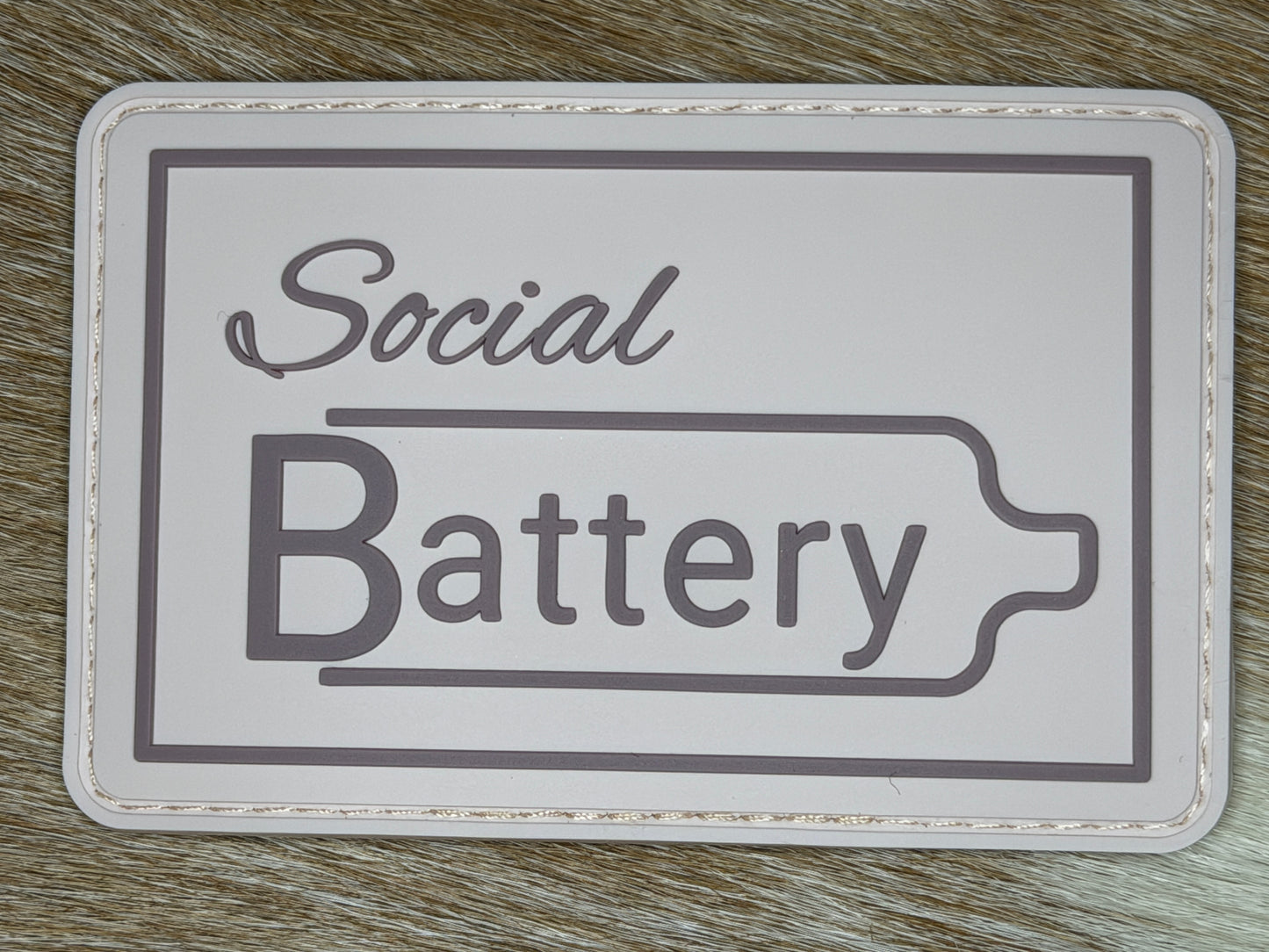 Social Battery Patch