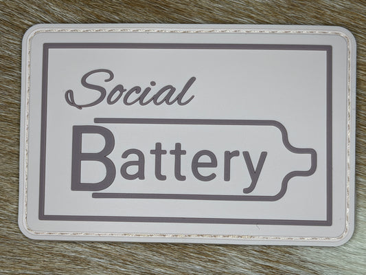 Social Battery Patch